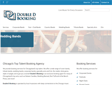 Tablet Screenshot of doubledbooking.com